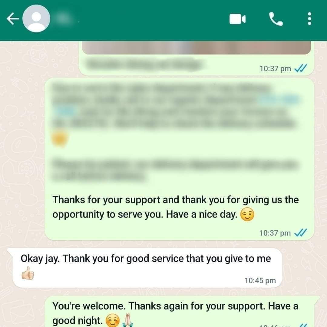 Customer review: bathroom waterproofing coating service Penang