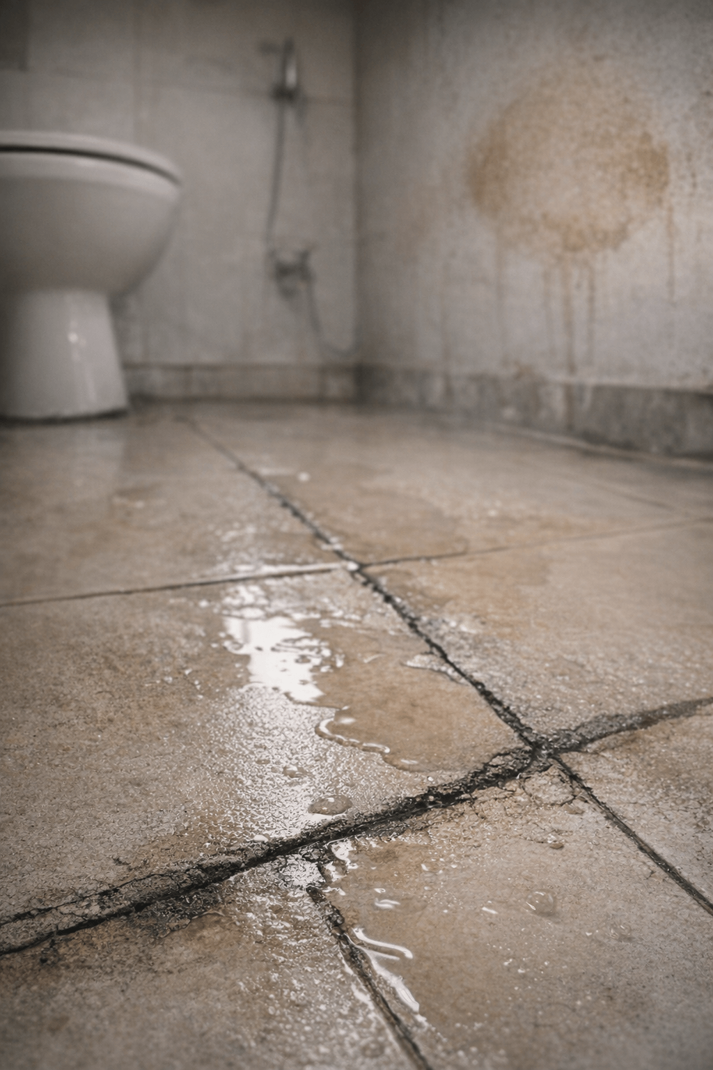 Bathroom waterproof coating - no hacking